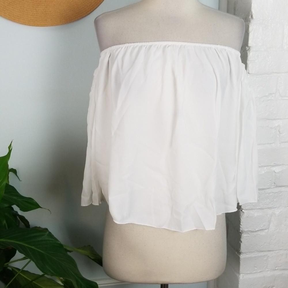 Cold shoulder blouse
